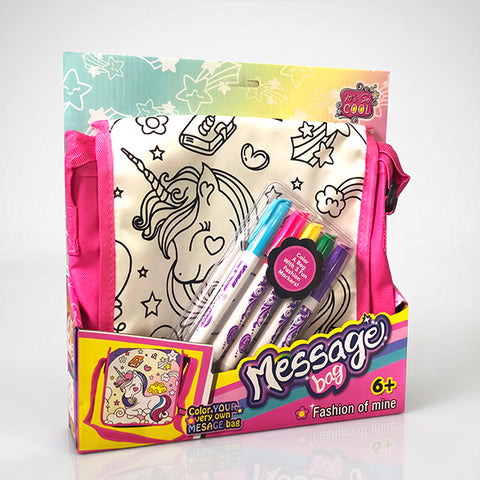 Cartable Licorne à Colorier