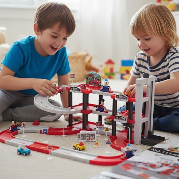 Circuit Mickey avec 2 voiturettes