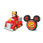 Circuit Mickey avec voiture de pompier R/C