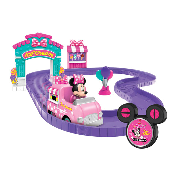 Circuit Minnie avec voiture de glace R/C
