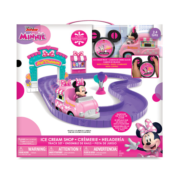 Circuit Minnie avec voiture de glace R/C