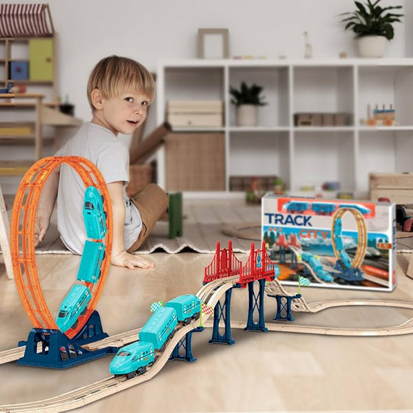 Circuit Train Track City 54 pcs
