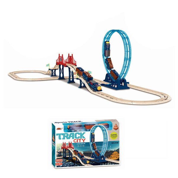 Circuit Train Track City 54 pcs