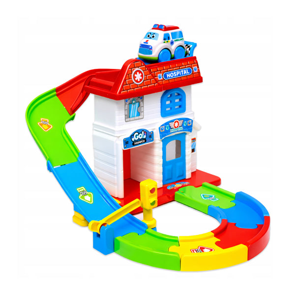 Circuit hôpital avec voiturette