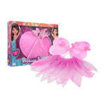 Coffret de déguisement jupe + ailes + serre tête