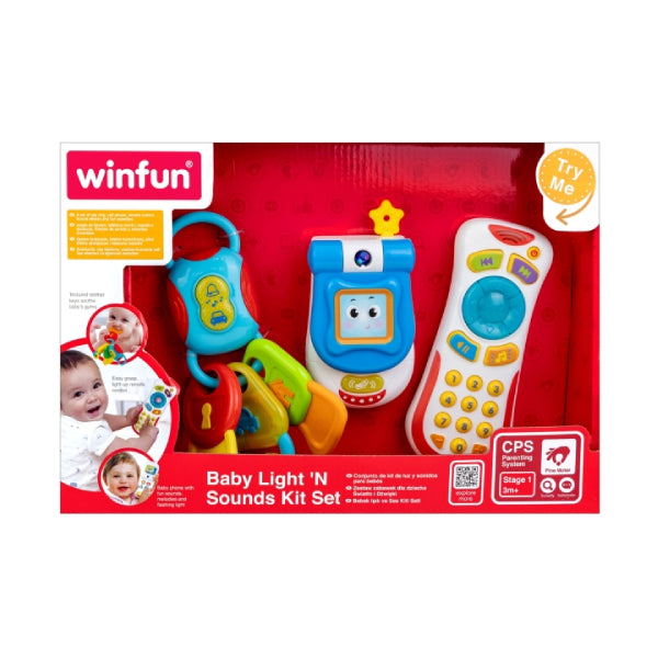 WINFUN - Coffret Clés, Téléphone et Télécommande