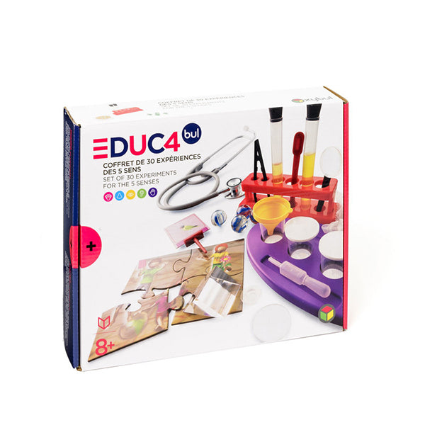 OXYBUL - Coffret de 30 expériences des 5 sens