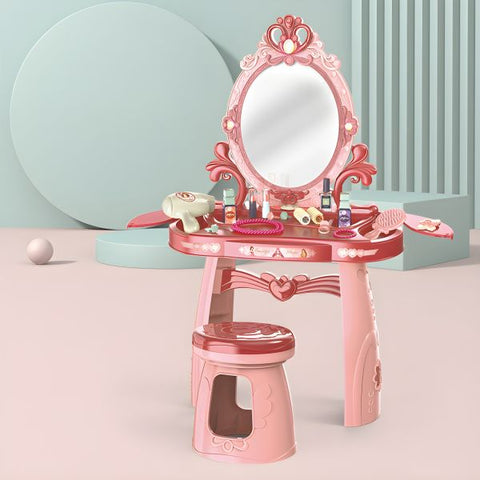 Coiffeuse de maquillage avec accessoires