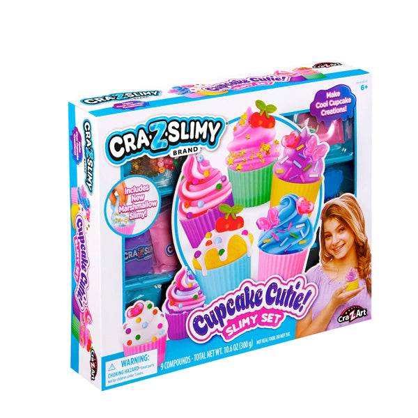 Cra-Z-Slimy - Cupcake Cutie slimy set