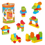 DEDE - Sac multi blocks 62 pcs