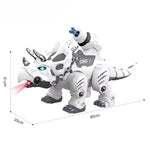 Dinosaure R/C avec tir de fléchettes