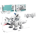 Dinosaure R/C avec tir de fléchettes