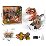 Dinosaure t-rex avec spray d'eau R/C