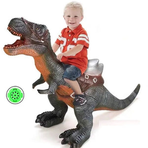 Dinosaure T-rex à chevaucher