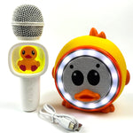 Enceinte canard avec micro karaoké