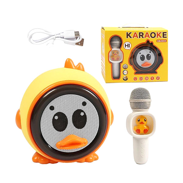Enceinte canard avec micro karaoké