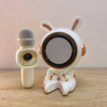 Enceinte lapin avec micro Karaoké