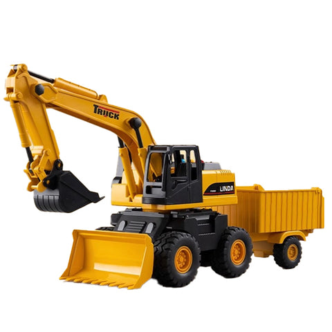 Excavateur avec son