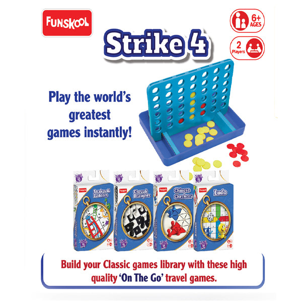FUNSKOOL - Mini Connect 4 voyage