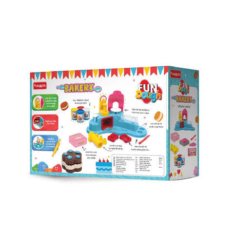 FUNSKOOL - Pâtes à modeler boulangerie avec 4 pots