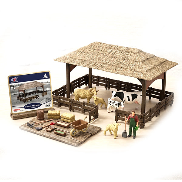 Farm Animal - Ferme avec animaux et accessoires