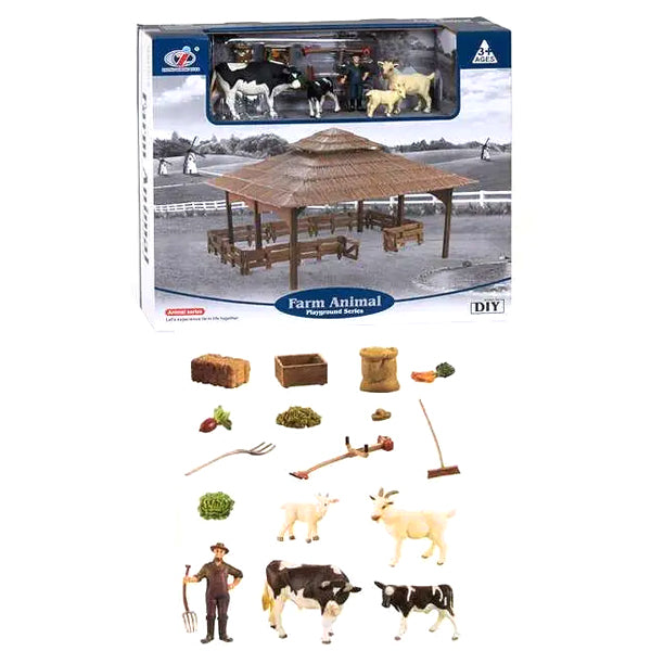 Farm Animal - Ferme avec animaux et figurines