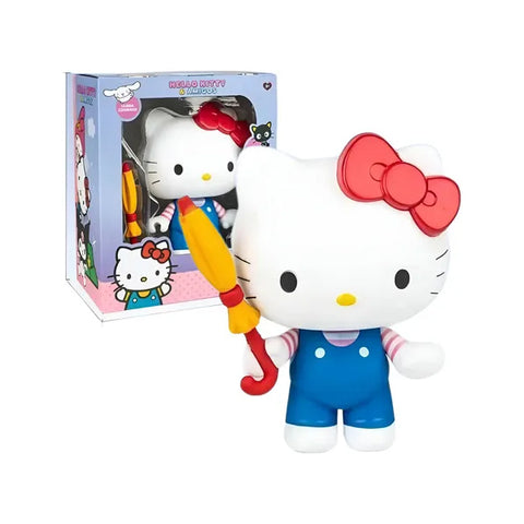 Figurine Hello Kitty avec parapluie 20 cm