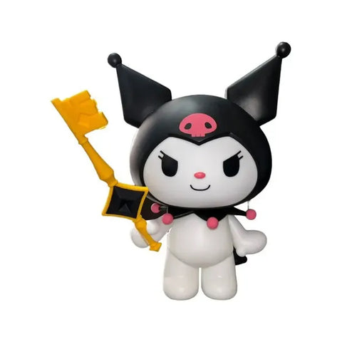 Figurine Kuromi avec clés 25 cm