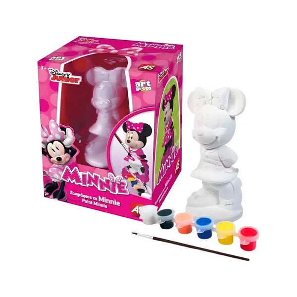 Figurine Minnie en gypse à peindre
