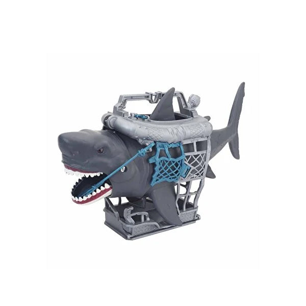 Figurine requin en cage