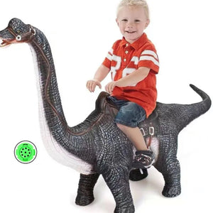 Dinosaure Brontosaure à chevaucher