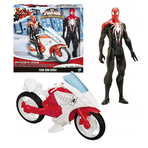 Figurine Spiderman avec Moto Arachnéenne