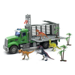 Gros camion transport dinosaure