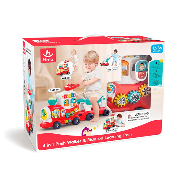 HOLA - Trotteur train 4 en 1