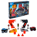 HOTWHEELS - Pack 2 pistolets lanceurs avec 2 voitures