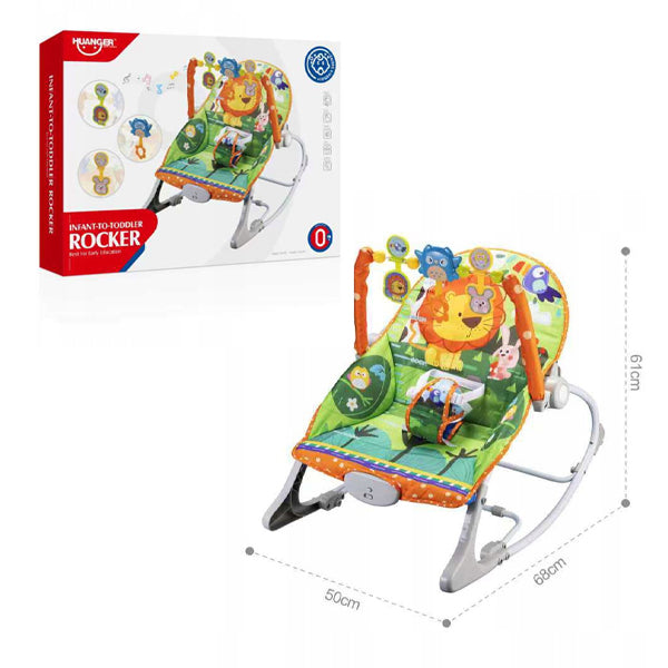 HUANGER - Balançoire musicale rose