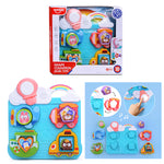 HUANGER - Table musicale portable avec formes Montessori