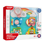 HUANGER - Table musicale portable avec formes Montessori