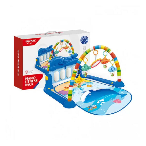 HUANGER - Tapis d'éveil ocean avec piano