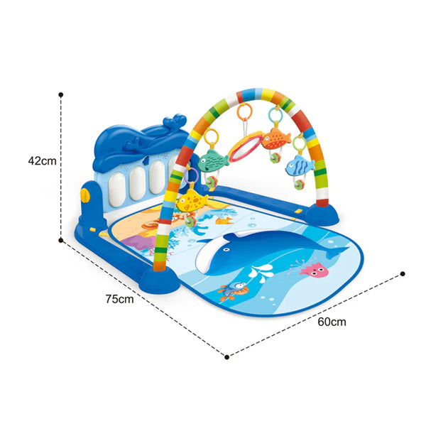 HUANGER - Tapis d'éveil ocean avec piano