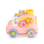 HUANGER - Voiture de tri musicale rose