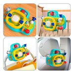 HUANGER - Volant interactif bleu