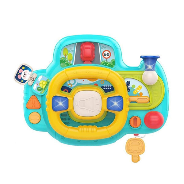 HUANGER - Volant interactif bleu