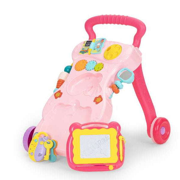 HUANGER -Trotteur avec ardoise rose