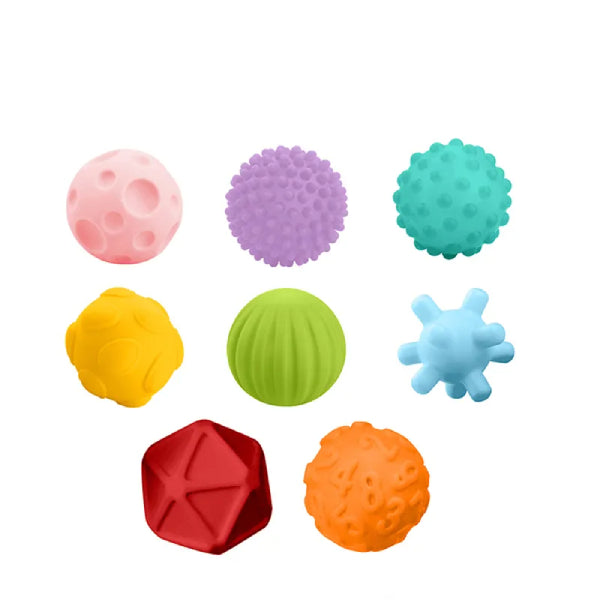 HUANGER - Pack 8 balles en silicone