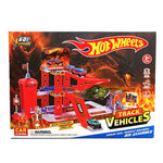 HotWheels - Parking avec 3 voiturettes