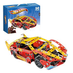 Hotwheels - Voiture à assembler Iron Man en métal