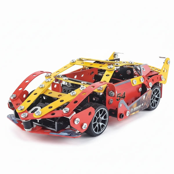 Hotwheels - Voiture à assembler Iron Man en métal