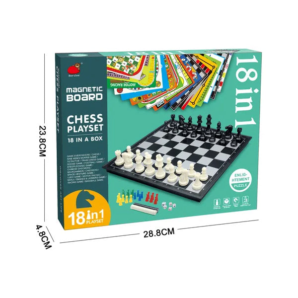 Jeu d'echecs 18 en 1
