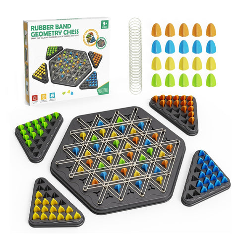 Jeu d'échecs en chaîne géométrique